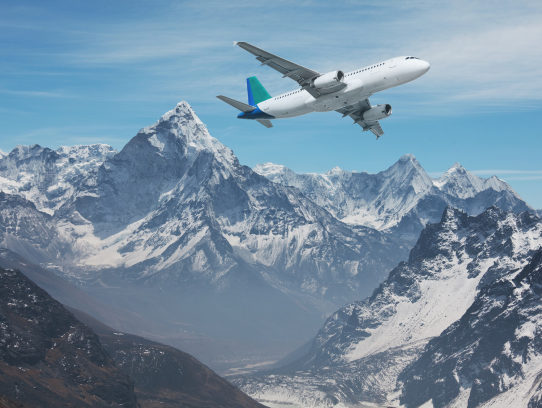 A Morning Above the Himalayas